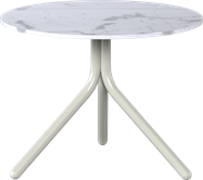 Fog Grey Poseidon Side Table